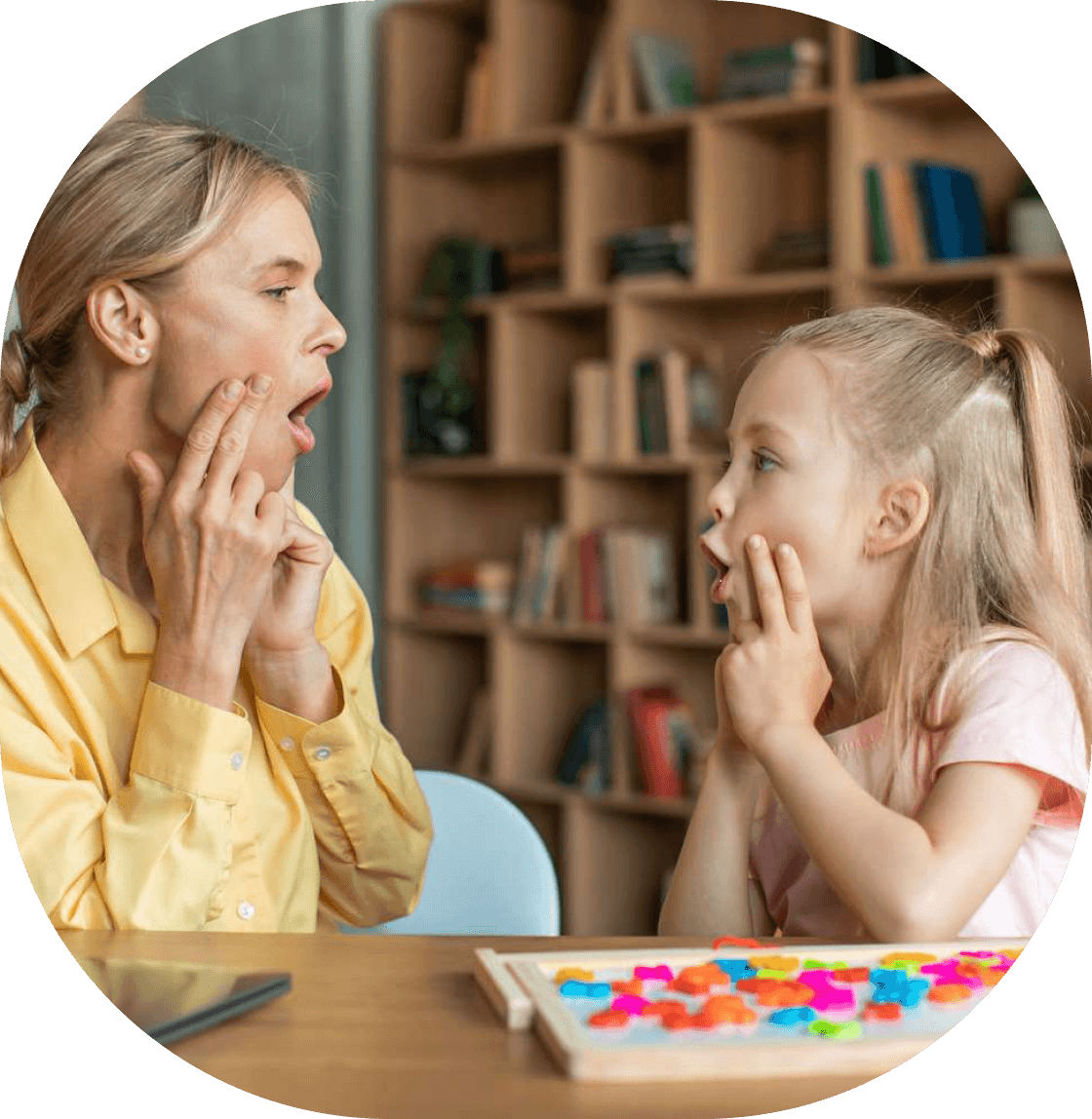 Speech Therapy session